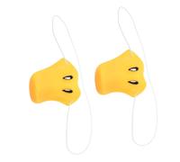 TOYANDONA 2 pièces Décoration de Nez Canard Cosplay Réaliste pour Fête Carnaval Halloween Costume avec Bande Élastique Ajustable