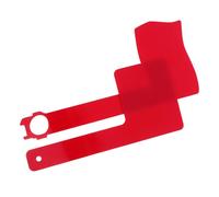 TOYANDONA 2 Pièces Drapeau de Boîte Aux Lettres Rotatif Acrylique Indicateur de Courrier Extérieur de Remplacement pour Surfaces Brique Installation Facile