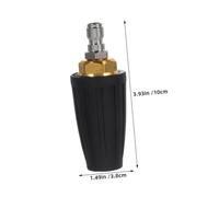 TOYANDONA 2 pièces Embout Rotatif pour Nettoyeur Haute Pression Psi Buse Turbo Résistante pour Nettoyage Auto et Extérieur Jet Rotatif Puissant pour Tenaces Lot