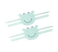 TOYANDONA 2 Pièces ensemble de serrure silencieuse d'étude fermeture portail protection bebe bloqueur de porte coussin de brouilleur de porte Verrou de sécurité carte de sécurité pare-chocs