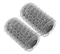 TOYANDONA 2 Pièces Filet Hexagonal pelouse Grillage de Jardin Fil de Poulet pour l'artisanat clôture de Jardin Engrener Filet de volaille Grillage pour Jardin Filet de Jardin Le Fer