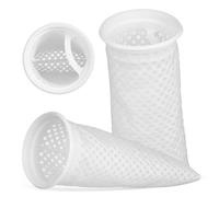 TOYANDONA 2 pièces Filtre Chaussette Nid Abeille pour Aquarium Pochette de Média Filtrant Coton Robuste Accessoire de Filtration Polyvalent pour Aquarium et Bassin Lot