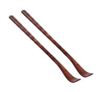 TOYANDONA 2 pièces Gratte-dos Bois Carré Rouge Outil Pratique pour Dos Grattoir Confortable pour Soulagement Démangeaisons et Relaxation