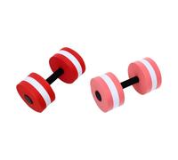 TOYANDONA 2 Pièces Haltères à Eau, Haltères de Piscine en Mousse Eva, Ensemble Léger à Séchage Rapide, Portables et Faciles à Ranger, pour Garçon Fille, Natation et Plongée