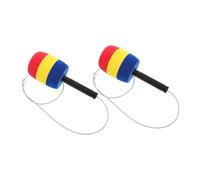 TOYANDONA 2 Pièces Hammer Toy Soft Foam Mallet Lightweight Small Mallet for Whack Moles Game Birthday Party Supplies