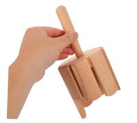 TOYANDONA 2 pièces Instrument de Percussion Orff Bois Tons avec pour Garçon Fille Musical Éducatif Montessori pour Apprentissage Rythmique Précoce