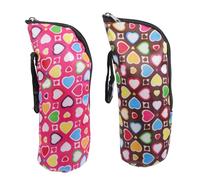 TOYANDONA 2 Pièces Isolant pour biberon Plus Chaud Cool Bag Trousse de Voyage arrosage Bouteille de Rangement pour Bouteille de Lait pour Bouteille de Lait Polyester