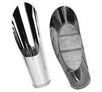 TOYANDONA 2 Pièces Jardin Acier Inoxydable Sieve Cylindrique Outils Pratiques pour Transplanter Jardiner pour Plantes Pot Jardinage Intérieur Extérieur