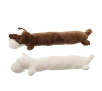 TOYANDONA 2 Pièces Jouets De Dentition Petit Mâcher Animal De Compagnie D'éducation pour Chiot Fournitures pour Chiots Jouets pour Chiens Doux De Teckel Simulé Coton PP
