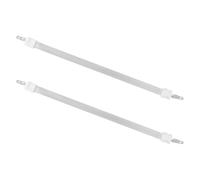 TOYANDONA 2 Pièces Lot de 2 Tubes Chauffants en Quartz Infrarouge 26 Cm pour Radiateur D’appoint, Élément de Remplacement Céramique pour Poêle Électrique, Chauffage Rapide et Répartition