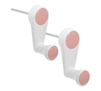 TOYANDONA 2 Pièces Mécanisme à Manivelle de Table Rose en Plastique | Étude Maison, pour Établi et Bureau Scolaire, Positionnement Précis, Usage Simple et Stabilité Assurée