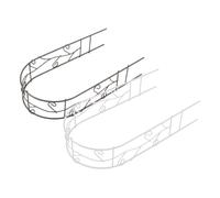 TOYANDONA 2 Pièces Mini Dollhouse Arch Backdrop pour Décorations de Miniatures Compact et Facile à Installer Accessoires Miniatures pour Jardin de Fées et Projets DIY