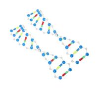 TOYANDONA 2 pièces Modèle Double Kit Complet Auto Éducatif pour Enseignement et Recherche Génétique Composants Moléculaires Inclus pour Expériences et Visualisation Interactive