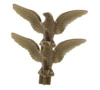 TOYANDONA 2 pièces Ornement Mât de Drapeau Tête Décorative pour Mât Extérieur et Pratique pour Jardin et Patio