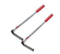 TOYANDONA 2 Pièces Outils de Jardinage Houe pour Ameublir Désherber Sol Outils Pratiques pour Jardinage Extérieur Intérieur