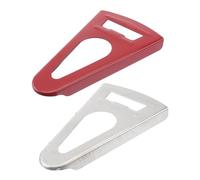 TOYANDONA 2 Pièces Ouvre-bocal et Ouvre-bouteille Multifonction Acier Inoxydable Ergonomique et Antidérapant pour Mains Faibles Maison Cuisine Camping et Restaurants Lot