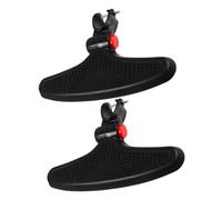 TOYANDONA 2 Pièces pédale de poussette jouets planche de buggy avec siège filet cycle trépied planches à roulettes pour bébé assise poussette barre de pied accessoires de poussette Plastique