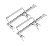 TOYANDONA 2 Pièces Pince Cadre Ruche Métal avec Grattoir Ergonomique pour Apiculture Support Multifonction pour Cadres de Ruche Outil Pratique pour Apiculteurs Débutants et Lot