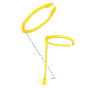 TOYANDONA 2 Pièces Pince de Fertilisation pour Porcs de Clips Acier Inoxydable et Plastique pour Porcin Outil Insémination à Ferme Pratique et Sécurisé