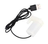 TOYANDONA 2 pièces Pompe Submersible USB Mini Pompe Silencieuse Réglable avec Câble pour Aquarium Fontaine et Étang Faible Consommation et Facile à Nettoyer