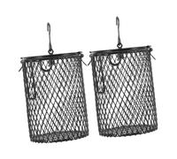 TOYANDONA 2 pièces Protection Brûlure pour Lampe Chauffante Reptiles Jour à Haute Température pour Cage Tortue et Oiseau Lot