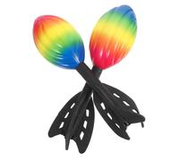 TOYANDONA 2 Pièces PU Fusées Lanceur Extérieur pour Garçon Fille Jeu de Jardin Éducatif Stem Anniversaire pour Garçons et Filles Activité Physique et Créativité