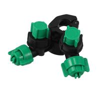 TOYANDONA 2 Pièces Pulvérisatrices Éventail Embouts Haute Pression pour Pulvérisateur Agricole Atomisation Fine Couverture Uniforme pour et Cultures