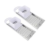 TOYANDONA 2 pièces Râpe à Gnocchis Inox Outil Pratique pour Pâtes Maison Confortable et Facile à Nettoyer