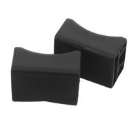 TOYANDONA 2 Pièces Sangle de Fixation pour Porte Vélo en Nylon Noir Coussin Amortisseur, Bande de Transport Stable Transport Sécurisé de Vélos en Extérieur