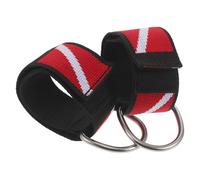 TOYANDONA 2 Pièces Sangle de Plongée avec Anneau Acier Inoxydable et Nylon, Maintien Ajustable pour Lampe et Appareil Photo, Accessoire pour Plongée sous-Marine et Apnée