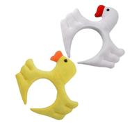 TOYANDONA 2 Pièces Serrage-tête en Peluche D'oie Confortable et Mignon, Accessoire Photo sans Abîmer les Cheveux, pour Séance Photo ou Sortie Décontractée, Tissu Acrylique et Peluche