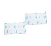 TOYANDONA 2 Pièces Serviette Pour Enfants Rots Serviette En Tissu Petite Nouveau-Né Visage Salive Coton s Rot Chiffons Débarbouillettes Pour Coton Bavoirs