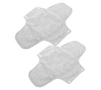 TOYANDONA 2 Pièces Serviettes Hygiéniques Lavables Post-partum pour Femmes, Coussinets Absorbants en Coton Réutilisables, Protection Discrète et Ultra Fine pour Maternité