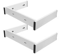 TOYANDONA 2 Pièces Support de Découpe Vinyle Compatible Avec Cricut Maker Explore Series, Base Élargie à 2 Niveaux pour Organisation de Table de Bricolage