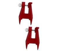 TOYANDONA 2 Pièces Support de Tronçonneuse Électrique Professionnel Outil Affûtage de Chaîne Accessoire Pratique pour Entretien de Tronçonneuse pour Toutes de Chaînes