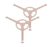 TOYANDONA 2 pièces Support Micro-ondes pour Plateau Tournant Plat Base Stable et Résistante pour Plateau Verre Accessoire de Remplacement pour Four Micro-ondes