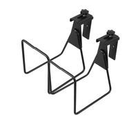 TOYANDONA 2 pièces Support Mural Métal pour Tuyau de Jardin Porte-tuyau Robuste pour Extérieur Rangement Facile et Installation Rapide Compatible avec Tous Types de Tuyaux