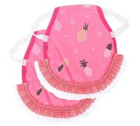 TOYANDONA 2 pièces Tablier Poulet Élastique Protection Dos et Plumes Poule Décorative Adaptée Petites et Grandes Poules