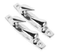 TOYANDONA 2 Pièces Taquet de Bateau Acier Inoxydable Lot pour Yacht et Kayak Accessoire Robuste pour de Corpour Docks et Bateaux