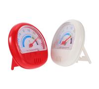 TOYANDONA 2 pièces Thermomètre de Réfrigérateur Plastique Thermomètre Portable pour Surveillance Température Intérieure et Congélateur Outil de Mesure Précis pour Cuisine et Camping