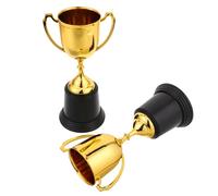 TOYANDONA 2 Pièces Trophées Plastique Rond Base Coupe Garçon Fille École Remise Prix Excellence Scolaire Compétitions Célébrations