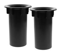 TOYANDONA 2 tubes d'évent pour caisson de basses 85×150 mm, évent acoustique pour une meilleure restitution des basses fréquences, pour événements et performances musicales.