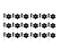 TOYANDONA 20 Ensembles Clips de Drapeau de Jardin Vent Lot de Butées Caoutchouc pour Fixation de Bannières Accessoires Durables et Faciles à Installer pour Vos Drapeaux Place
