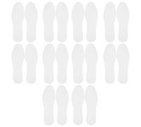 TOYANDONA 20 paires Semelles Jetables Respirantes Inserts Fins Confortables pour Chaussures de Sport Hommes et Femmes Protection Légère et Hygiénique pour Marche et Course