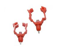 TOYANDONA 20 Pièces Abreuvoir pour Poules à Vis Distributeur Eau pour Volailles Mangeoire Poules Oies Canards