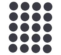 TOYANDONA 20 pièces Adhésifs Caoutchouc pour Médiators de Guitare Grip Antidérapant Accessoires Pratiques pour Performances Musicales Installation Facile Noir