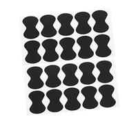 TOYANDONA 20 pièces Autocollants Antidérapants Eva pour Médiators de Guitare Adhésifs Pratiques Noir pour Prise Sécurisée Lors de Performances