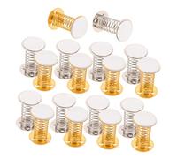 TOYANDONA 20 Pièces Base Ressort à Bascule pour Tableau de Bord Accessoires DIY pour Poupées à Tête Qui Bouge Base pour Jouets et Décoration Voiture