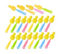 TOYANDONA 20 pièces Brosse de Nettoyage pour Biberons Éponge Douce pour Tétines Nettoyage Profond Sans Résidu Compatible Formes Portable pour Nourrisson et Tout