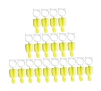 TOYANDONA 20 Pièces Brosse De Nettoyage Pour Sucette Séchoir à Bouteilles Étendoir à Biberons Tapis De Séchage Pour Biberon Biberons Pour Allaiter Support De Réutilisables Yellow Éponge